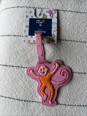 NWT Roller Rabbit x Target Monkey Luggage Tag